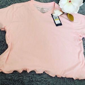 NWT Size M 12/14 Pink Tommy Hilfiger Crop Top